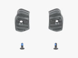 Trek 2023 Farley alloy rigid fork bumpers in black, protective bike fork guards for mountain bike components.