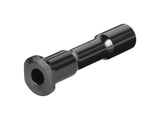 Black Trek Fuel EXe main pivot axle M8 x 80.5mm, replacement component for mountain bike frame.