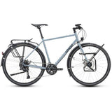 Genesis Tour De Fer 30 adventure bike with disc brakes, designed for long-distance touring, 2025 model, shown with frame and components.