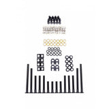 Orange Seal Versa-Valve Kit tubeless valve set with replaceable grommets and cores for bike wheel components.