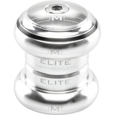 M Part Elite 1-1/8" threadless headset in silver, with EC34/28.6 and EC34/30 components for cycling bike assembly.