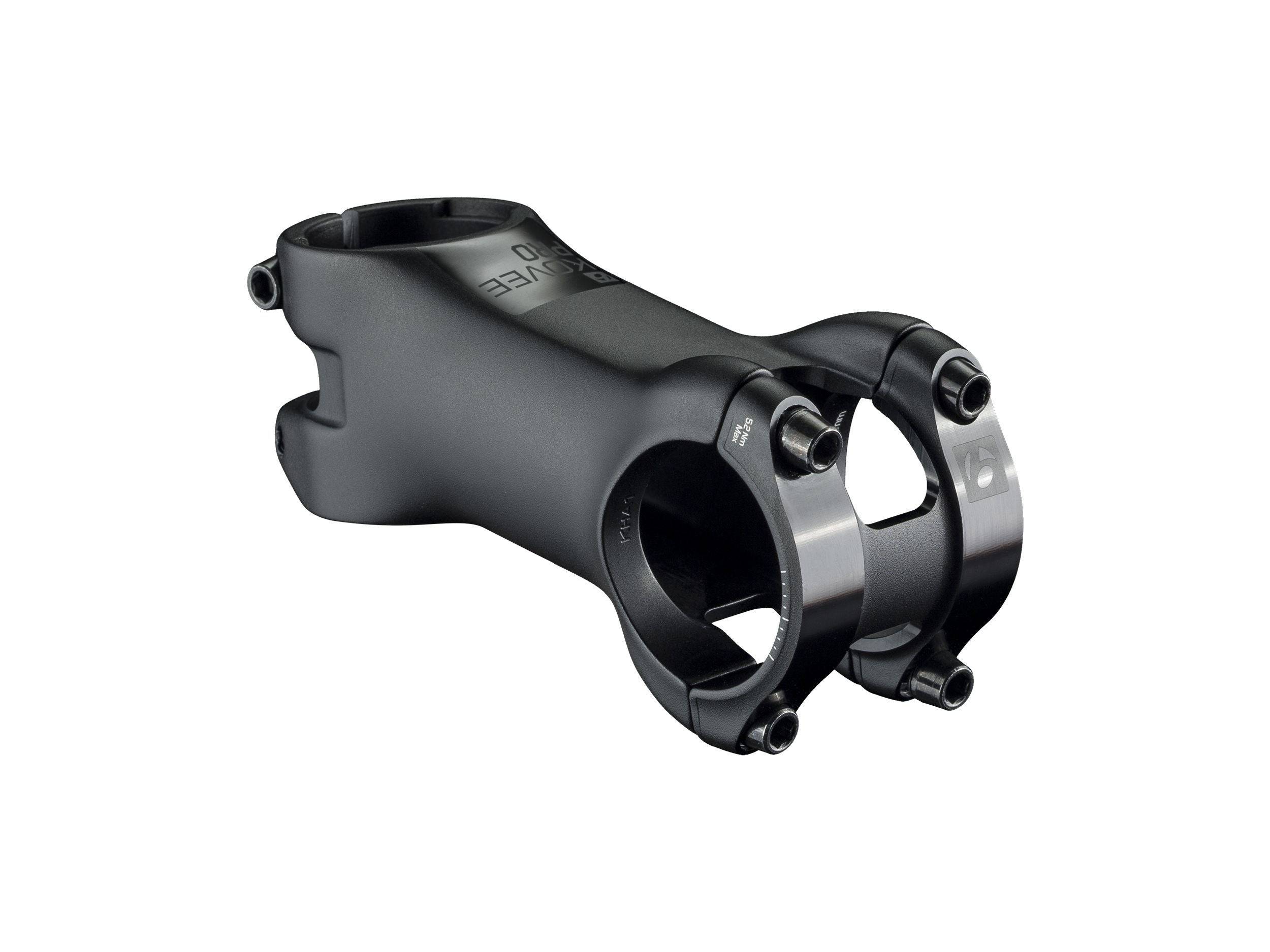 Bontrager Kovee Pro 35 Blendr MTB stem, 90mm length with 13-degree rise, shown mounted on trail bike components.