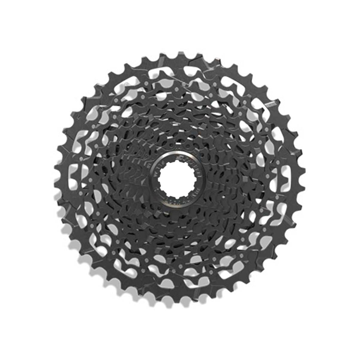 SRAM PG-1130 11-Speed Cassette with 11-42T wide range for 11-speed bike drivetrains, shown in close-up view.