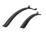 Giant Speedshield 700 Tour clip-on road bike mudguards with quick release, mounted on a road bike to protect from road spray.