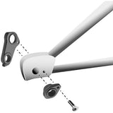 M Part Gear Hanger Giant with Axle Cap, durable bike frame component for gear shifting and protection.