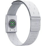 Gray COROS Heart Rate Monitor arm band with Bluetooth, 38-hour battery life, designed for fitness and training accessories.