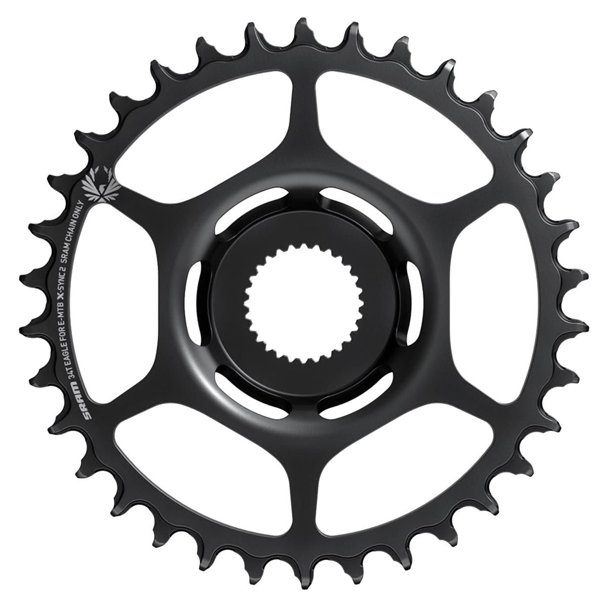 SRAM Chain Ring X-SYNC 2 Eagle Bosch Direct Mount: BLACK 36T | Swinnerton Cycles