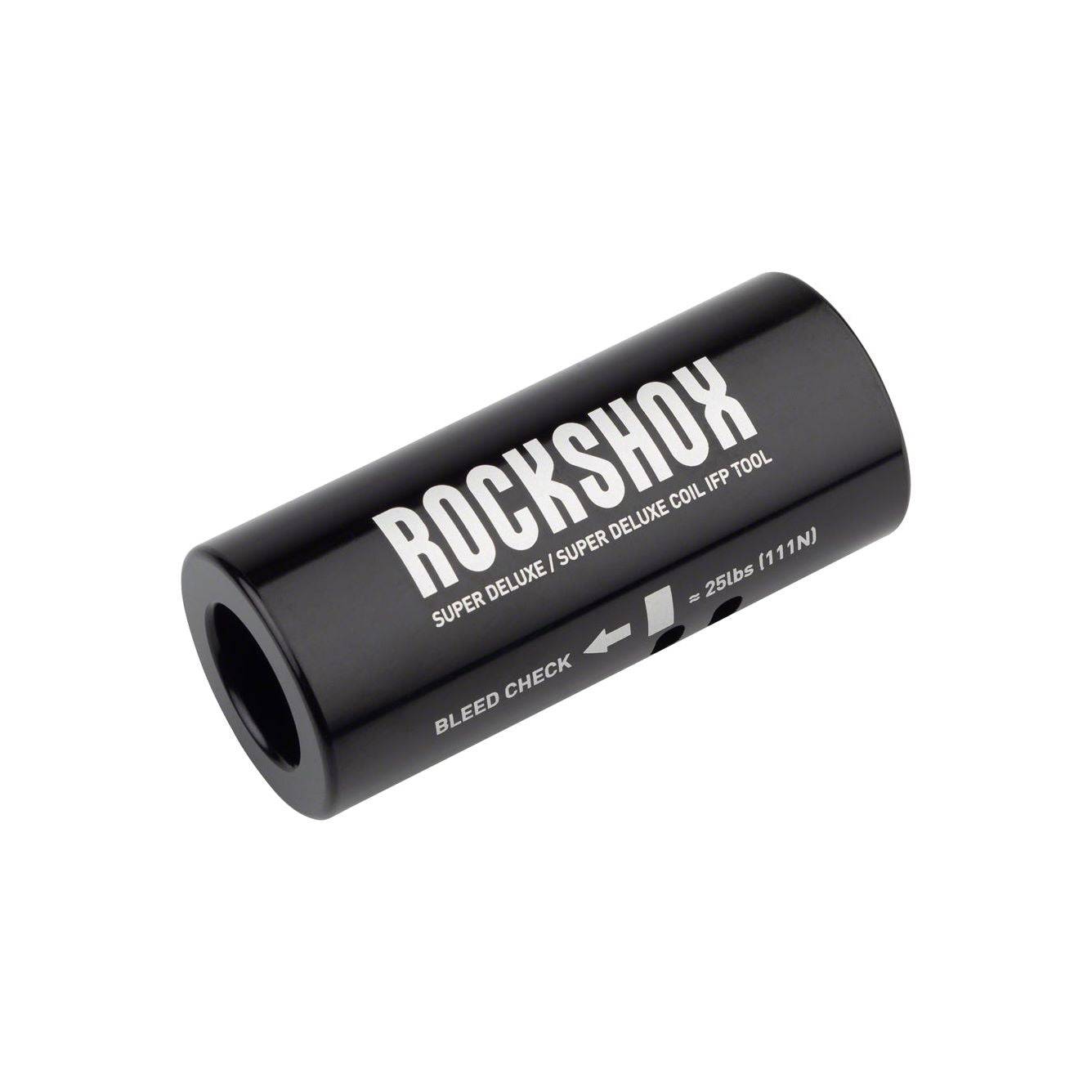 Sram RockShox rear shock IFP height adjustment tool for Superdeluxe A1+ and Vivid C1+ mountain bike shocks, component tool.