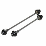 Halo Hex Key Skewers bike components with no-turn tab and serrated grip for secure, easy wheel mounting and removal.