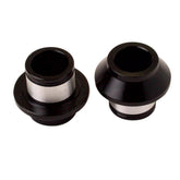 Halo Spin Doctor hub adaptors, 20mm to 15mm axle, bicycle components for wheel compatibility, shown in the image.