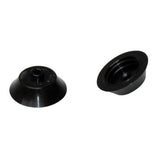 Halo Wide Boy quick release adaptor set for bicycle hubs, showing black components and branding on the metal parts.
