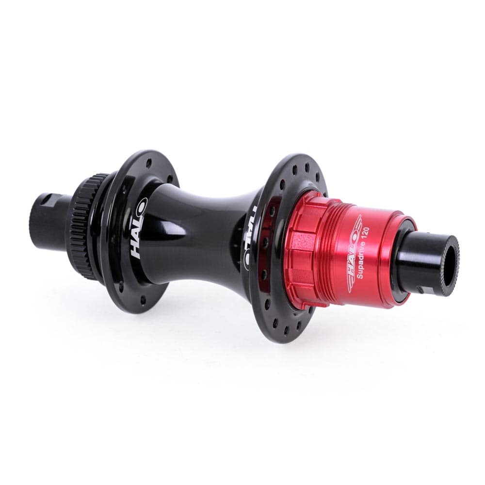 Halo RD2 Supadrive rear hub for road bikes, 12x142mm centerlock disc, compatible with 11-12 speed drivetrain, component bike part.