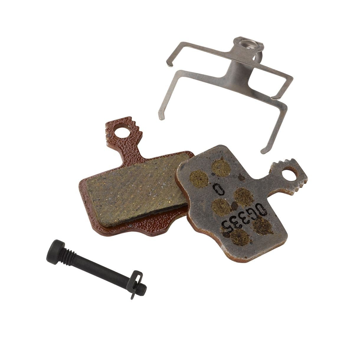 SRAM Disc Brake Pads - Small Organic/Aluminum (Quiet/Light) - 2 Piece Road/Elixir/DB/Level B1 (2020+): | Swinnerton Cycles