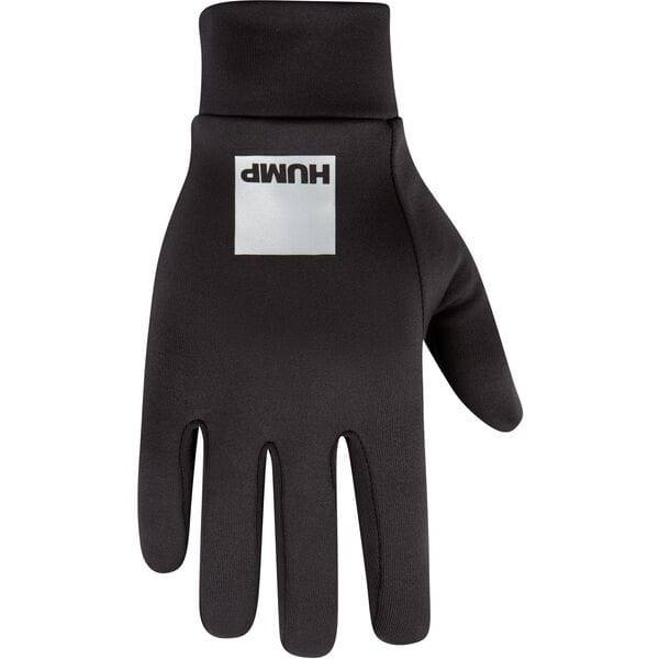 HUMP Thermal Reflective Riding Gloves with touchscreen fingertips and silicone grip for secure handling in cold weather