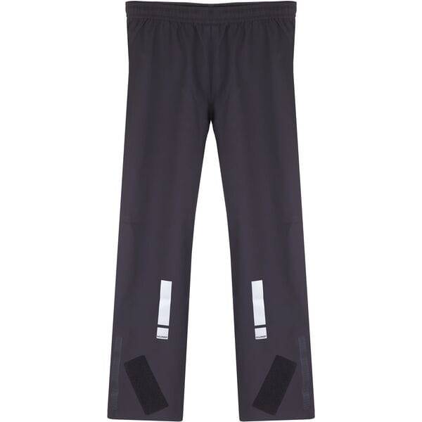 Unisex waterproof reflective overtrousers by HUMP with adjustable fit, showing reflective strips and waterproof fabric.