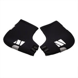 Madison MPart thermal handlebar mitts in large black waterproof cycling gloves, showing the insulated, weather-resistant design.