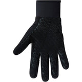 HUMP thermal reflective gloves with silicone grip and touchscreen compatibility, showing close-up of gloves outdoors.