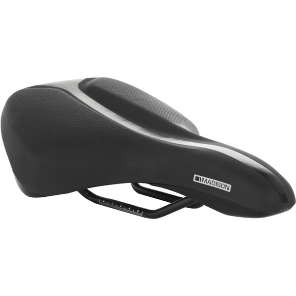Madison Saddles Roam Freedom bike saddle with ergonomic design and standard fit for comfortable cycling.
