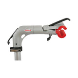 Cyclo Tools bike clamp head for fixed mounts and mobile stands, used in bike repair workshops, shown in the image.
