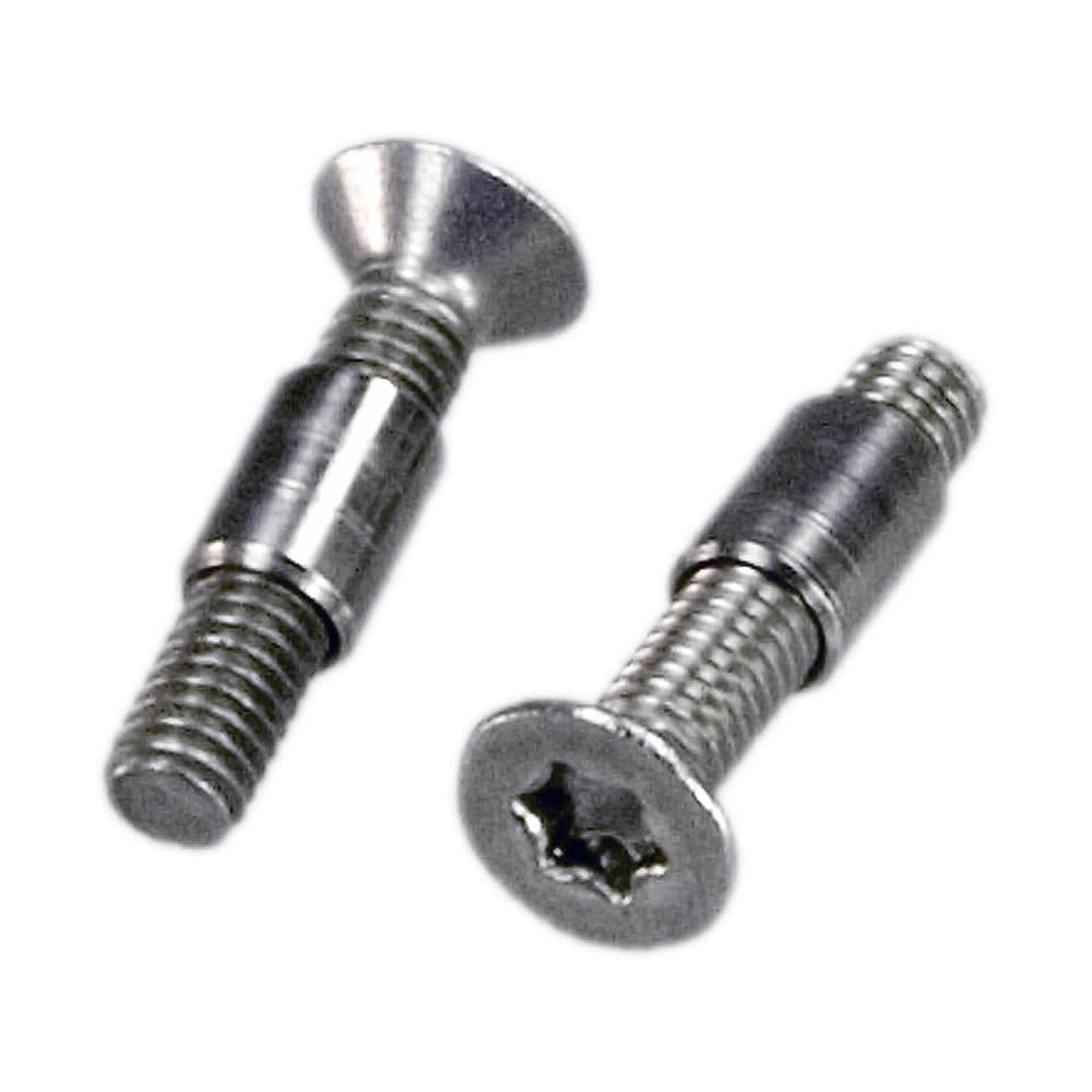 Set of two Rohloff Speedhub external cable box mounting bolts for secure installation on bicycle components.