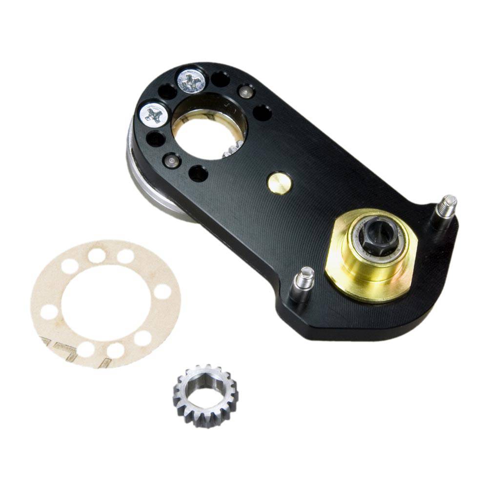 Rohloff Speedhub external transfer box hub-side cable assembly showing cable and connector for bicycle gear shifting.