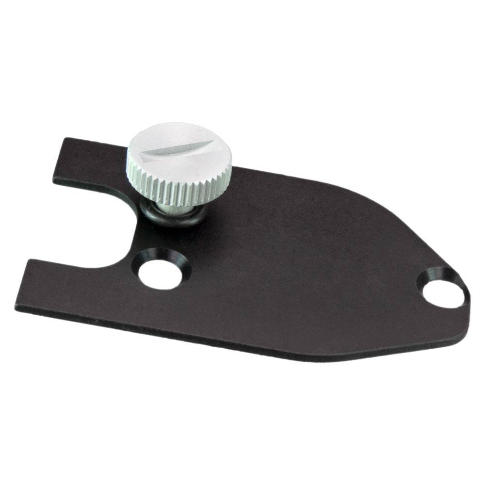 Rohloff Speedhub extension cable box cover with thumbwheel for quick release fitting, component for bicycle hub maintenance.