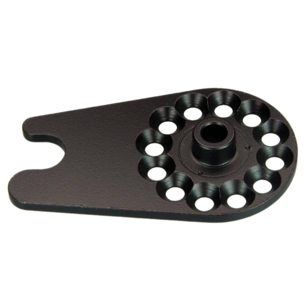 Rohloff Speedhub axle disc hub spare for full suspension frames with disc mount, showing metal components and disc mounting points.