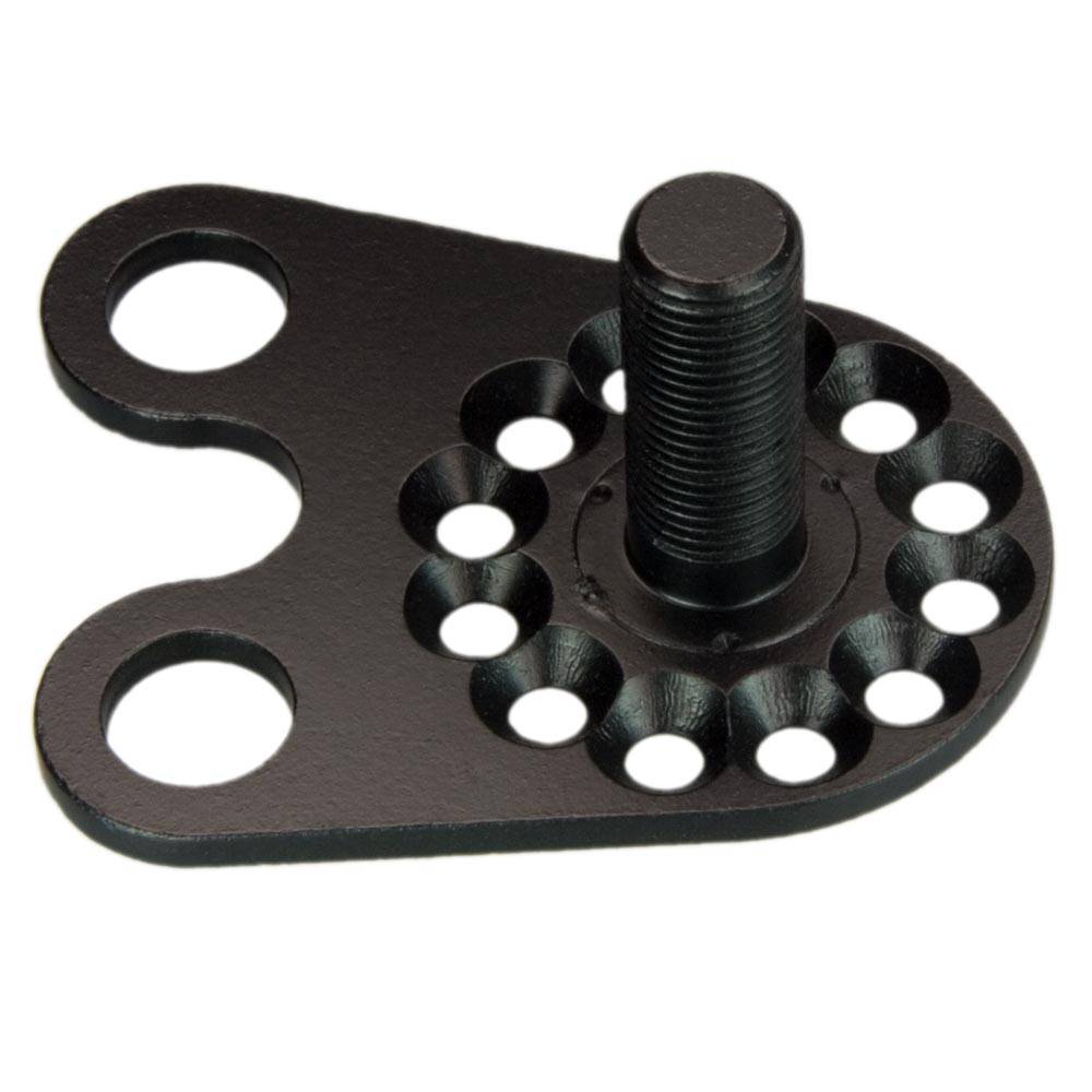 Rohloff Speedhub axle disc hub spare part for full suspension frames with disc mount, cycling bike component, black finish