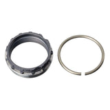 Rohloff Speedhub splined replacement sprocket carrier with snap ring, 57mm chainline, for bicycle hub components.