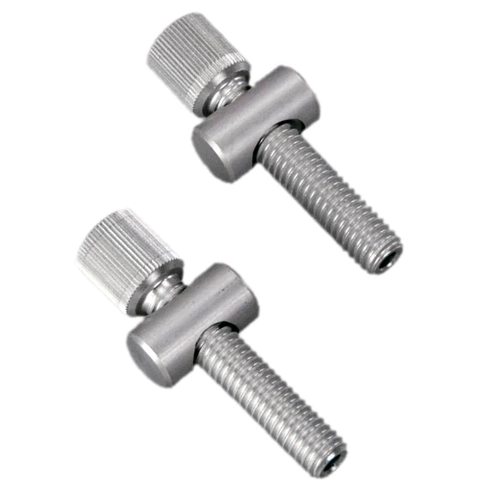 Set of two Rohloff Speedhub external cable box adjusters for precise gear shifting on bicycle components.