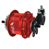 Rohloff Speedhub 500/14 14-speed internal gear hub with 135mm spacing and 32H, durable and precise bicycle component.