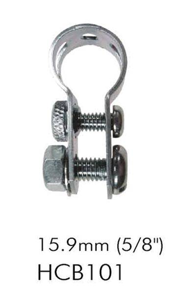 Sturmey Archer drum brake hub spare part, durable brake arm clip with secure fit for bicycle drum brake components.