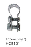 Sturmey Archer drum brake hub spare part, durable brake arm clip with secure fit for bicycle drum brake components.