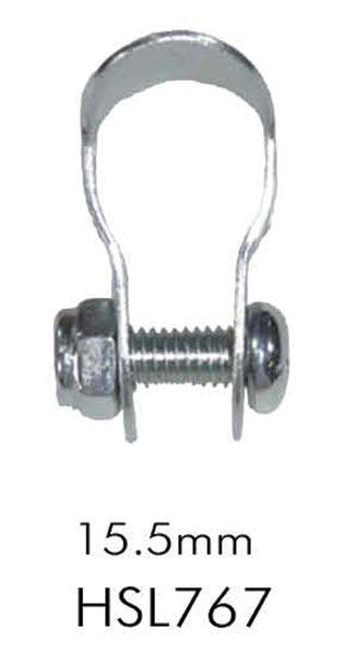 Sturmey Archer drum brake hub spare part, durable brake arm clip with secure fit for bicycle drum brakes.