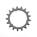 Durable Sturmey Archer RX hub sprocket replacement for RX and RF5 hubs, shown in black with gear teeth visible.