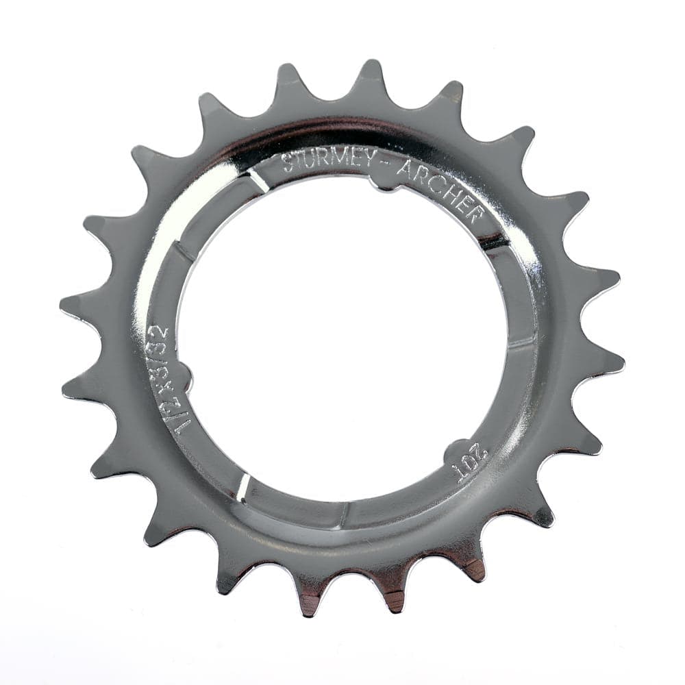 Sturmey Archer RX hub sprocket spare part for RX and RF5 hubs, durable replacement component for bicycle gears.