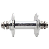 Surly Ultra New front bike hub with quick release and bolt-on options, durable alloy construction for bike components.