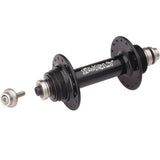 Surly Ultra New Road Hub with 130mm QR compatibility, durable bike component, black finish, and detailed anodized design.