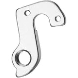 M Part gear hanger for Haibike bikes, durable replacement component, shown in black metal with mounting holes.