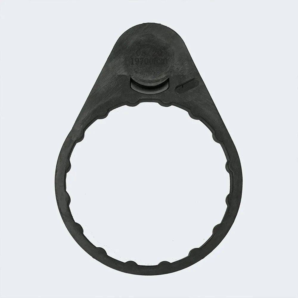 Fazua Ride 60 Thru Axle Magnet for e-bike speed sensing, connected to external tool spline, component for bicycle performance.