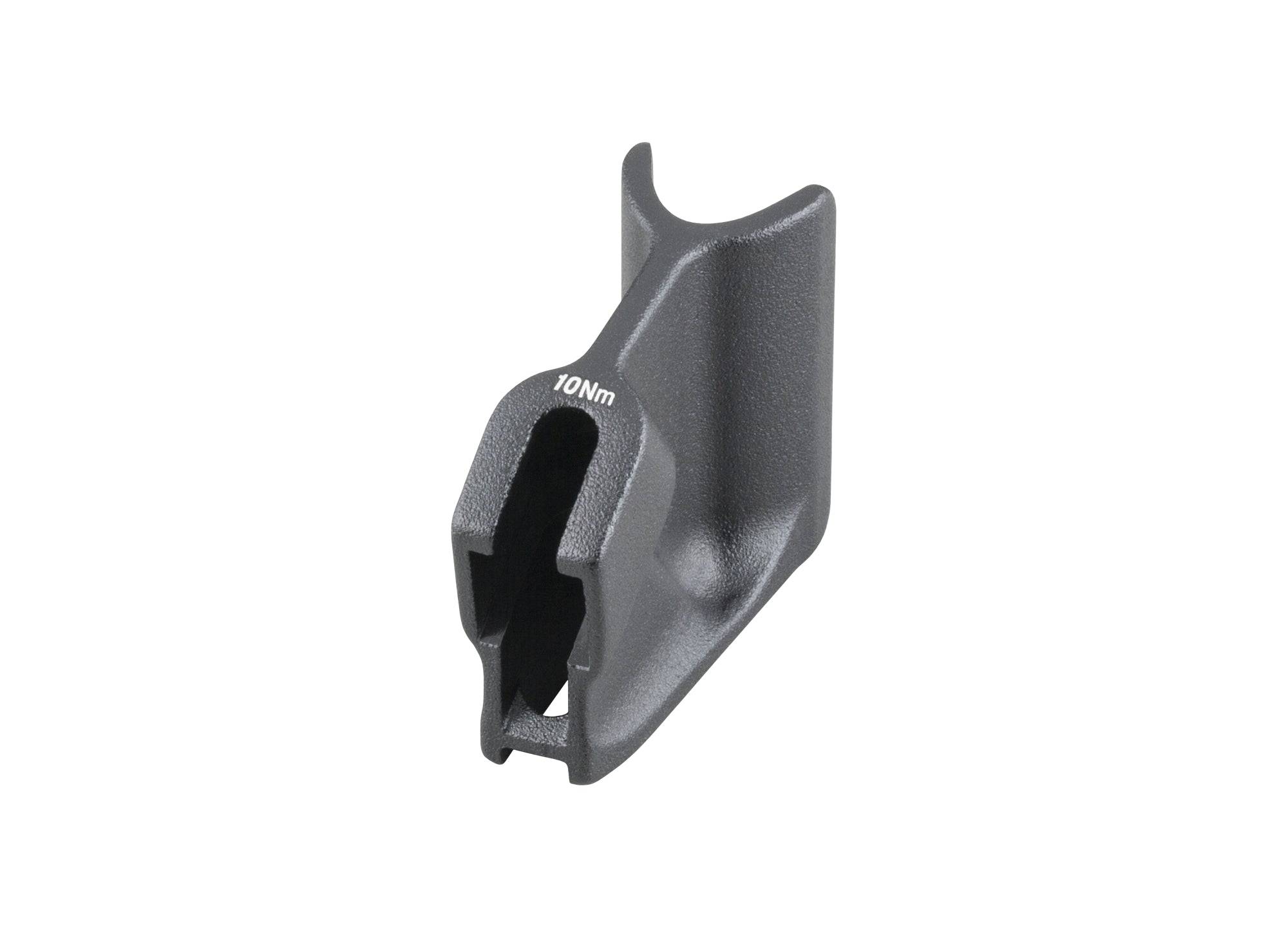 Black Trek Speed Concept seatpost wedge for bike seatpost stability, compatible with Trek components, one size.
