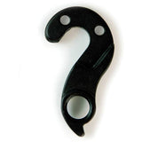 Wheels Manufacturing CNC Machined Replaceable Derailleur Hanger Dropout for bike components, showcasing precise metal craftsmanship.