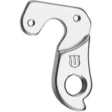 M Part gear hanger for BMC and Stevens bikes, durable frame protection component, shown attached to bike frame.