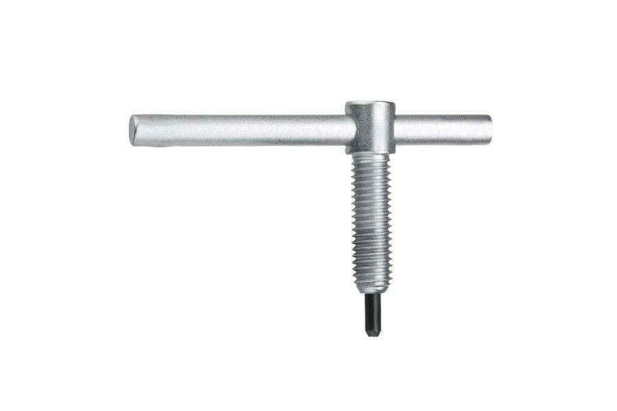 Topeak Universal Chain Pin for bike chain repair in workshop setting, compatible with Topeak chain repair tools.
