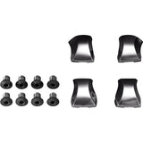 Shimano FC-M9000 chainring fixing parts and bolts for single chainring, pack of four, designed for bicycle components.