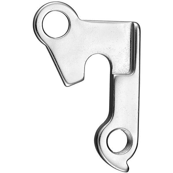 M Part GT Gear Hanger for bicycle frame protection and smooth shifting, shown mounted on a bike frame.