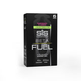 Science In Sport Beta Fuel energy gel with electrolytes for endurance athletes, shown in a convenient portable package.