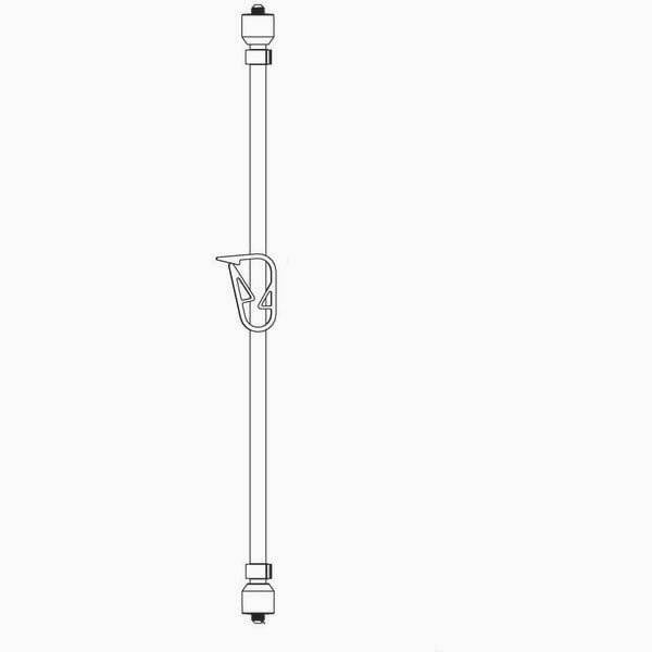 Park Tool 2617.2A DOT fluid bleed kit hose assembly for BKD-1 and BKD-1.2 brake bleed workshop tool, flexible hose with fittings.