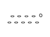 Bontrager bike frame parts with flat washers, durable spacers for bike assembly, shown in a pack of 10.