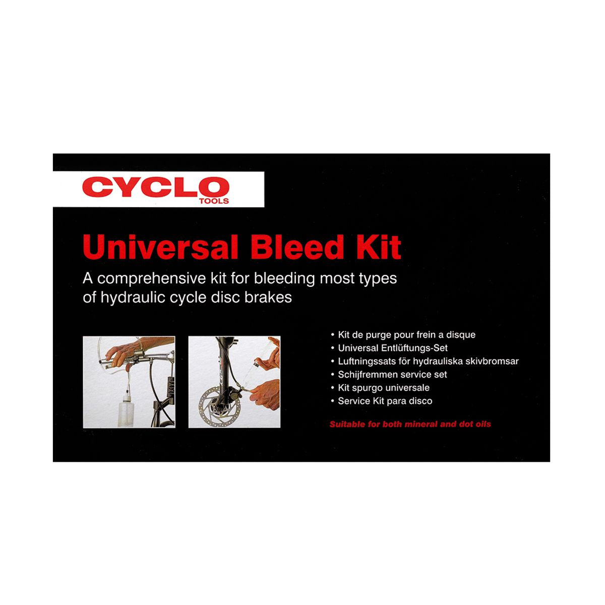 Cyclo Tools Universal Brake Bleed Kit | Swinnerton Cycles
